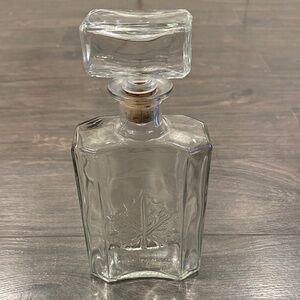 Elegant Clear Glass Decanter